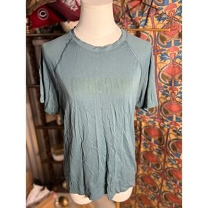 Gymshark MensRaglan Sleeve Logo Performance Training T-Shirt 25L 21PTP